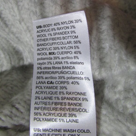 White House Black Market Fairisle Lurex Sweater - Picture 9 of 12